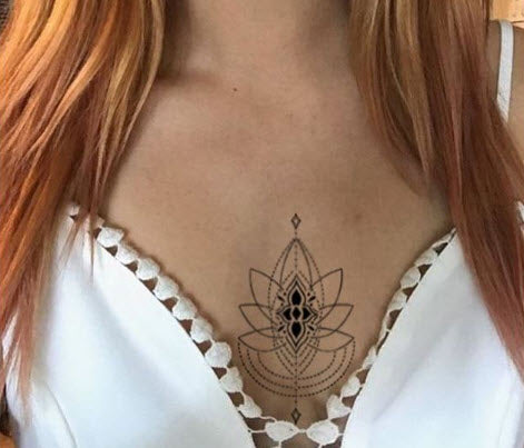 Bohemian Lotus Jewelry Tattoo – Tattoo for a week